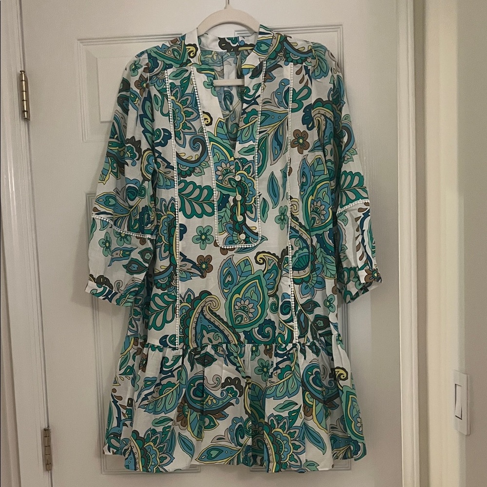 LOFT Multicolor Paisley Dress